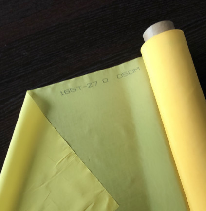 100% Polyester Mesh Fabric 80T Glass Printing Screen Customized Width