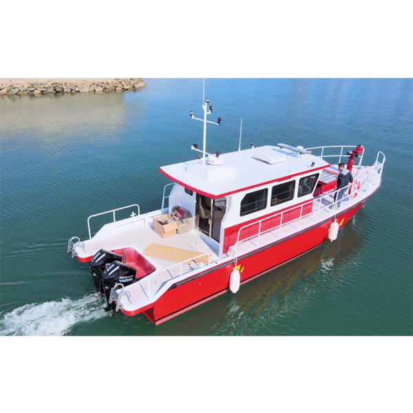 45ft/50ft High Speed Aluminum Alloy Pilot Boat Fire Rescue Boat Professional Work Boat