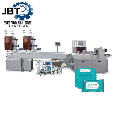 Automatic Operation Wet Tissue Manufacturing Machine Convenient For Baby Care Production