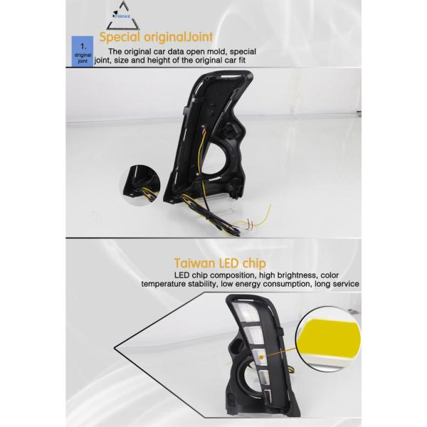 Fog Car Accessories Led Round Led Daytime Running Lights For Toyota Highlander 2018