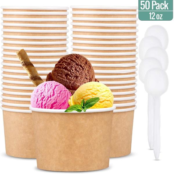 Disposable Paper Hot Drink Cups 8 Oz 12 Oz With Lids For Hot Drinks Soup Liquids Coffee