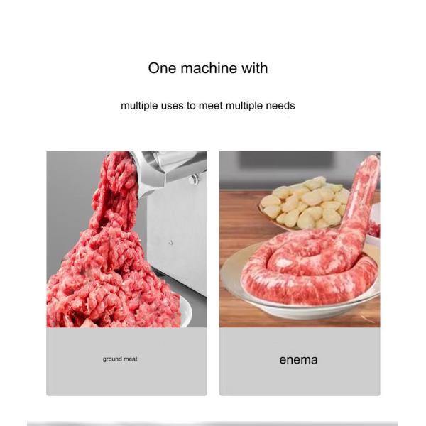 850 Commercial Meat Grinder Simple Disassembly and Quick Cleaning for Easy Operation