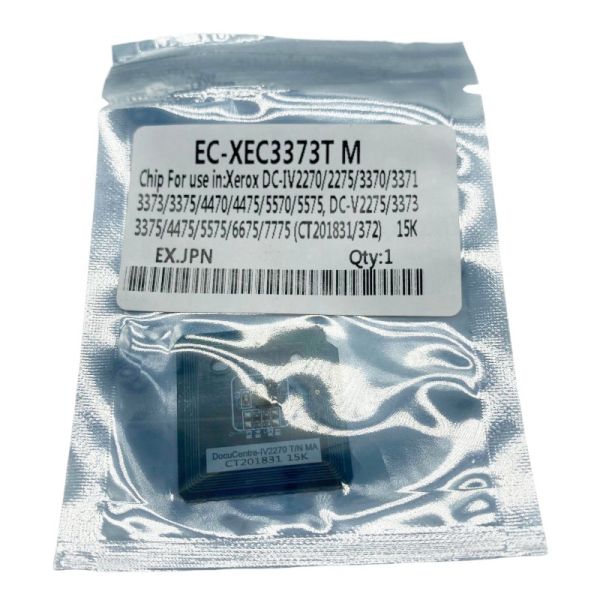 Toner Chip for Xerox DC IV C3370 C3371 C4471 C6671 C7771 C2271 Toner Cartridge Chip C M Y K  Copier Printer Spare Parts