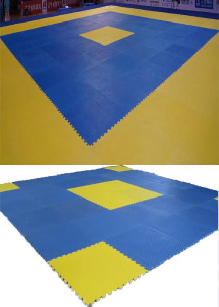 esteiras de Taekwondo Tatami do enigma de serra de vaivém de EVA das esteiras do treinamento da ginástica de 2cm 2.5cm 3cm 4cm 5cm