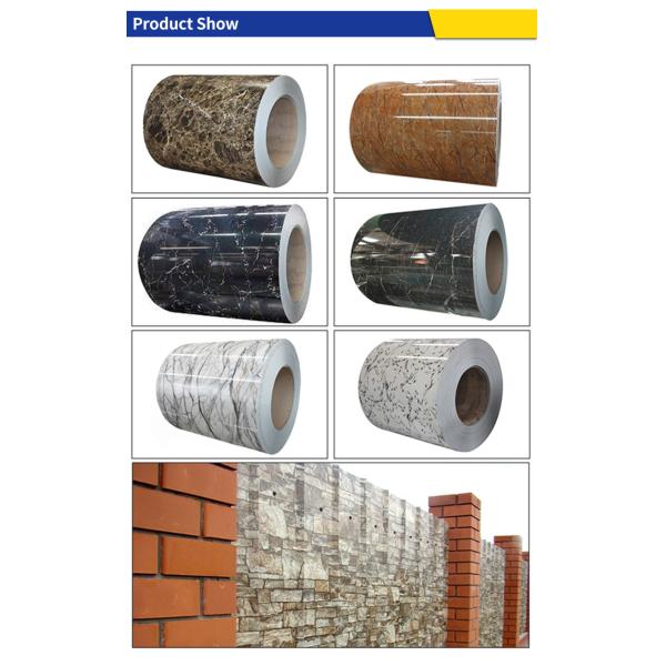 CGCC Marble Design Color Coated Galvanized Steel Coil