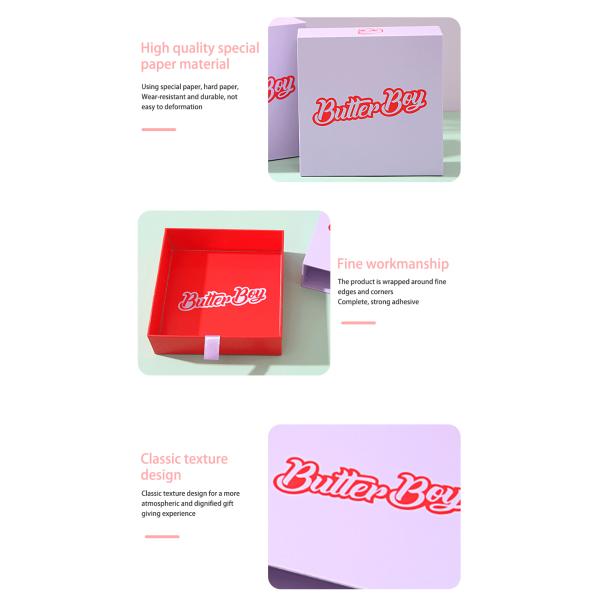 роскошная коробка бумаги ящика Partone CMYK для подарка ожерелья украшений