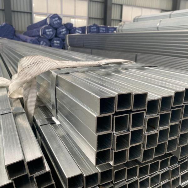 GB/T3094 Z60 Z100 SHS RHS ERW Hollow Section round Square Steel tube Bare Oiled Galvanized Painted tube Spiral Welded Pipe