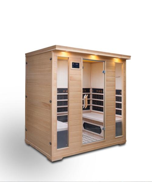 Computer Control Panel Hemlock Sauna Family Fumigation Whole Body Detox Sweating Infrared Lightwave Room