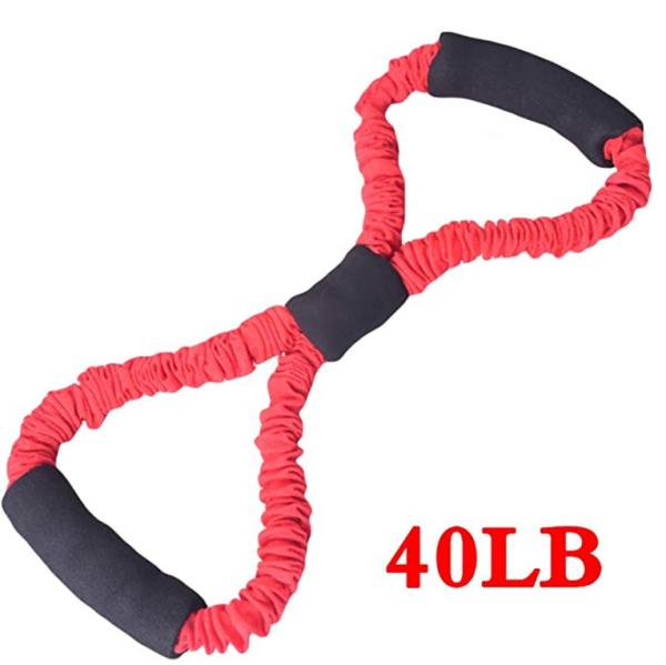 Pull Rope Yoga Resistance Bands 8 Word Chest Expander Rope Elastic Resistance Bands For Fitness