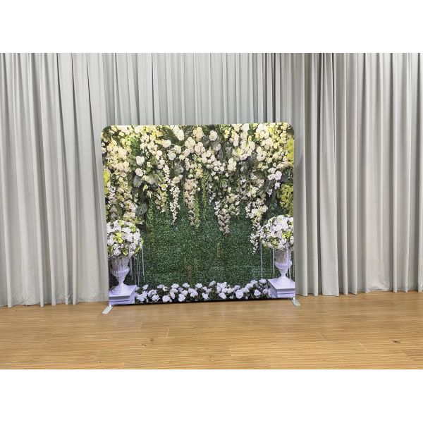 7x7ft Pillowcase Backdrop Three Stretch Fabric Covers For Photo Booth Displays