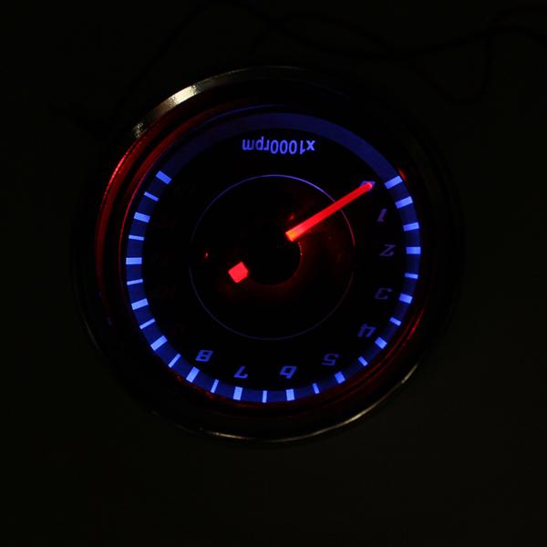 ROHS 9.7mm Waterproof LED Digital Odometer Motorcycle Universal