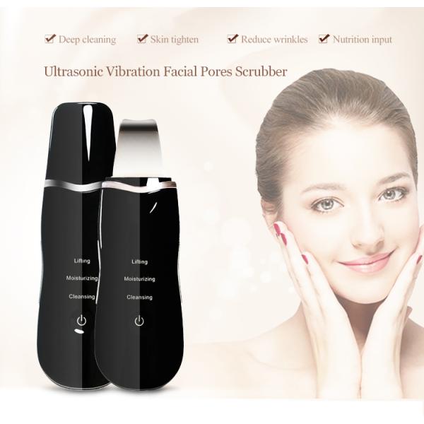 Slim Multifunction Beauty Device , Shovel Peeling Ultrasonic Skin Scrubber