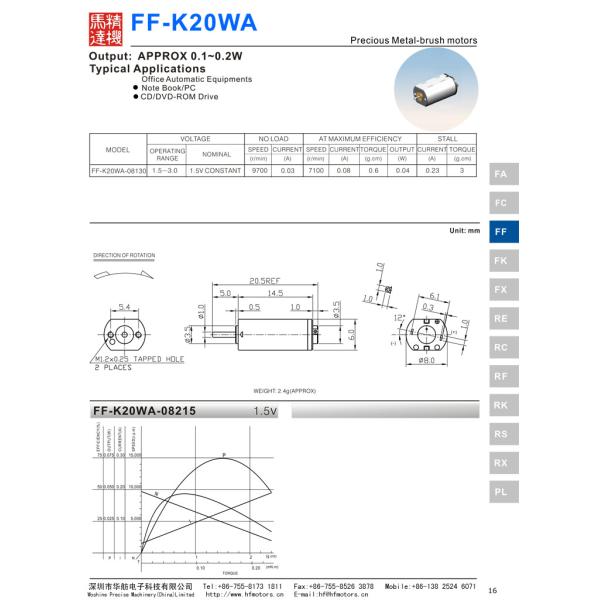 К20ВА 8мм почистило мотор щеткой 3В/6В/12В ДК мотора микро- для игрушки робота лянр