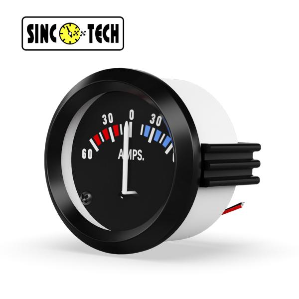 AMPS 52mm Race Car Gauges Auto AMP Mobile Meter Sinco Tech 2013BB 12v Cars