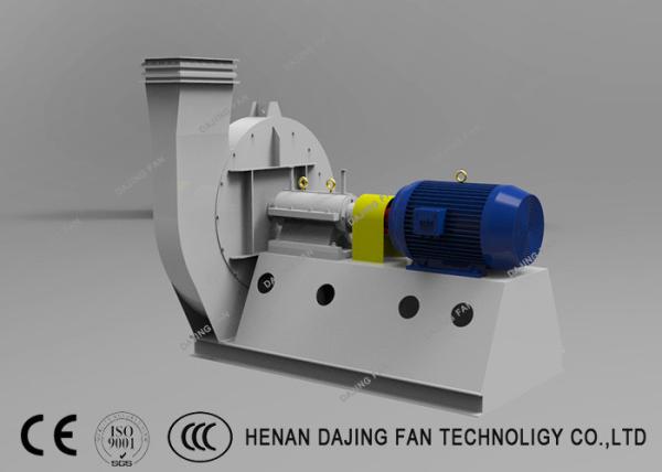 Cast Iron High Pressure Centrifugal Fan Forced Draft Fan In Boiler Primary With Motor