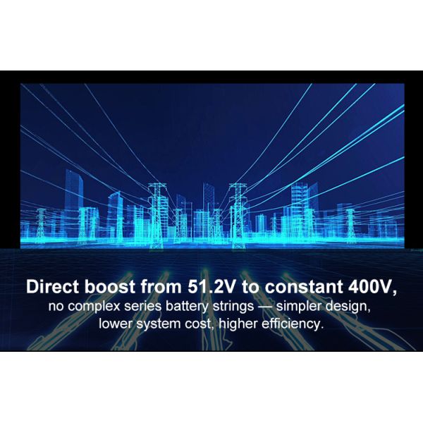 400V HV LiFePO4 Energy Storage System Expandable to 256kWh for Solar Projects