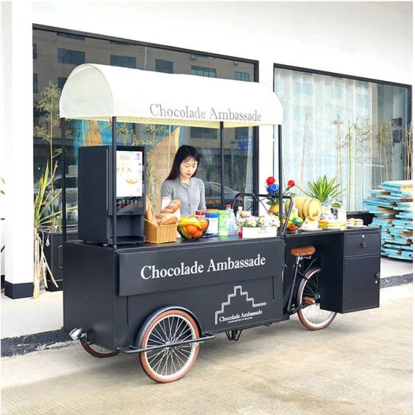 Beverage Food Cart Mobile Fast Food Vending Popcorn Cupcake Ice Cream Field Trailer