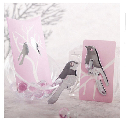 Metal Wedding Give Away Gifts Bird Shape Letter Opener Cutter Customizable