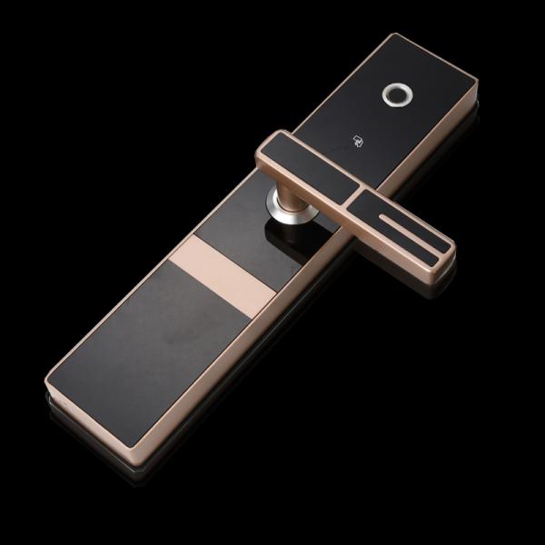 304 stainless steel breathing light fingerprint digital door lock