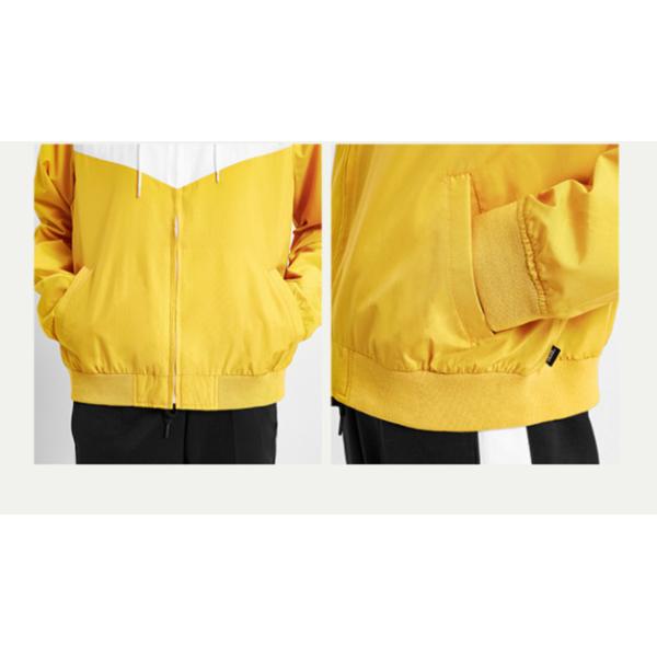 Молния цвета контраста вверх по куртке полиэстера женщин облегченной