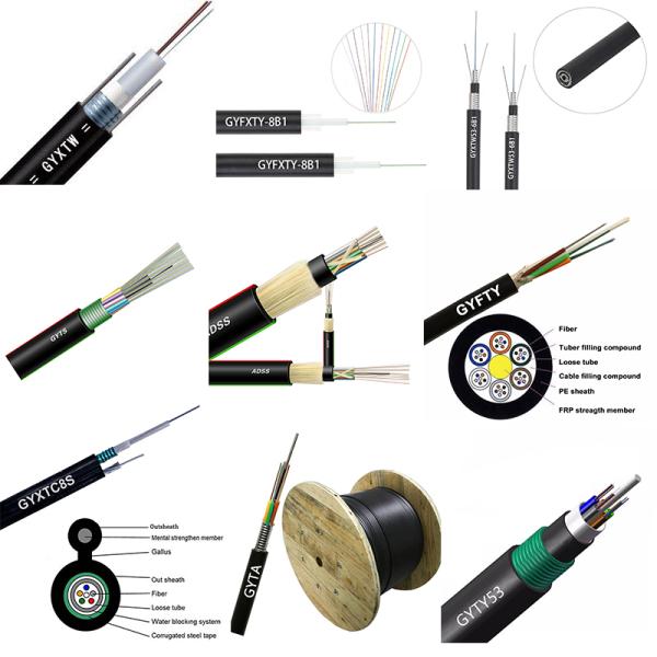 Одиночное волокно режима G652D бронированное - оптический кабель GYTA GYTS