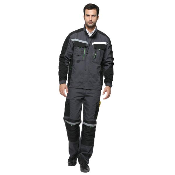 Durable Industrial Work Uniforms / Professional Work Clothes With Double Stitching