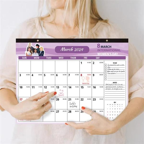 12 X 12 Inches Custom Wall Calendar Personalize Your Year with Holiday / Seasonal Theme and Add Personal Dates