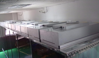 Блок фильтра FFU вентилятора ламинарной подачи HEPA YANING SS304 выполненный на заказ для чистой комнаты лаборатории