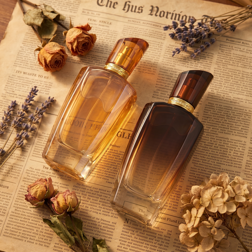 Anding Manufacturer Bulk Customizable Printing Refill 100ml Crimp High Quality Luxury Glass Empty Perfume Bottle
