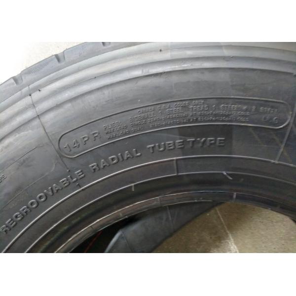 8.25R20 Long Mileage Travel Coach Tires Excellent Grip Performance Black Color