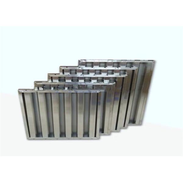 Eco- Friendly Commercial Kitchen Hood Filters 3 To 6 Layer Aluminum Mesh