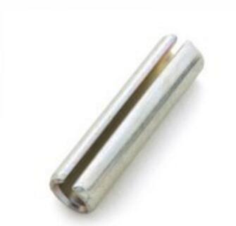 Galvanized Steel Metal Dowel Pins Black Zinc Plated 65Mn Slotted Spring Pins DIN1481