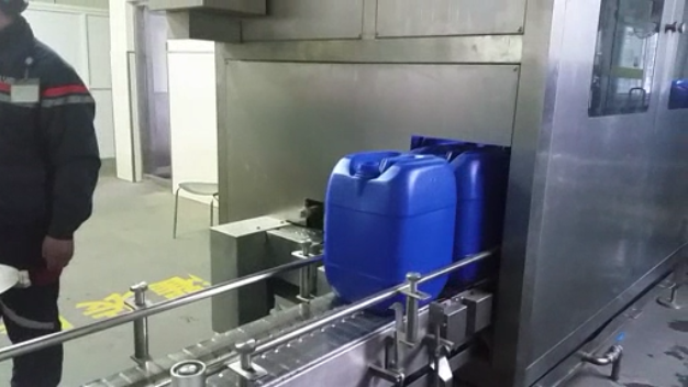 18L Electric Automatic Lube Oil Filling Machine 4 Nozzles 1-Year PLC Chemical for Honey Viscous Liquid Metal Plastic Bottle