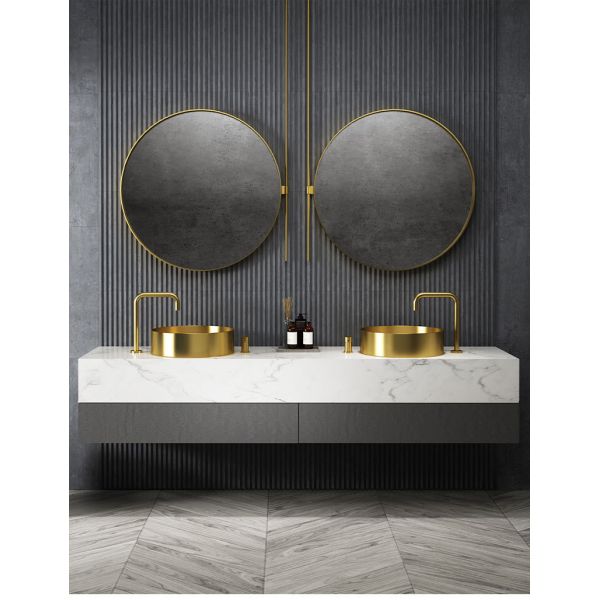 Elegance Engineered for Endurance: Our 3mm 304 Stainless Steel Round Basin