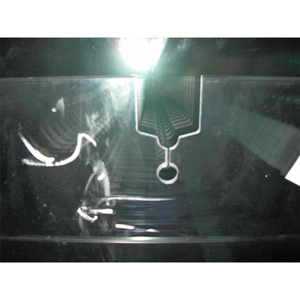 OEM Здание Температурное стекло Водный струй вырезают Строительство Температурное прозрачное стекло