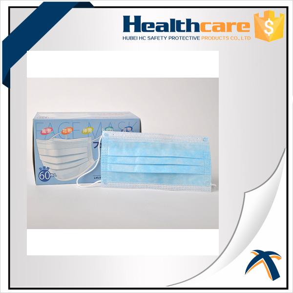 EN14683 Medical Disposable Face Mask Mouth Cover Mask Non Woven Multi Colored