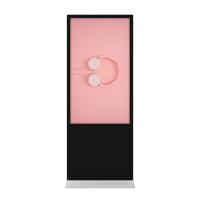 Display de publicidade digital LCD de tela sensível ao toque de 55 polegadas equipado com câmara
