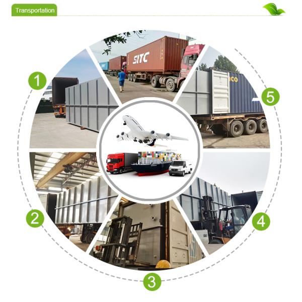 Очистка сточных вод Мбр плоская мембрана с свободными запасными частями на производственном заводе