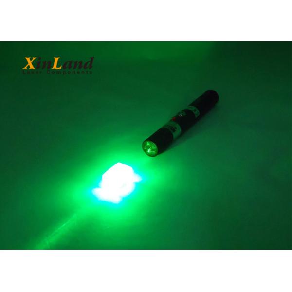 Сильная линия вырезывания освещение ручки 532nm указателя лазера горя зеленого цвета