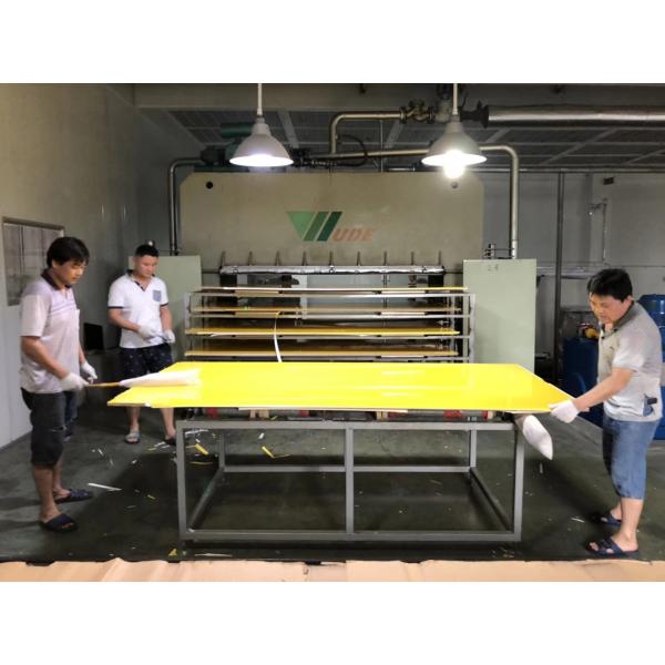 Plywood Manufacturing Machinery , High Gloss Boards Laminated Production Line