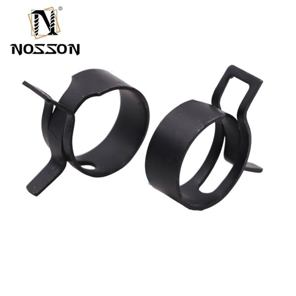 6-15mm Heavy Duty Clamp Spring Band Type Fuel Vacuum Hose Silicone Pipe Tube Clip Zinc Plated Clamps for Heavy Industry