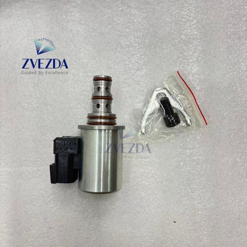 Solenoid Valve 200‑6210 ZVEZDA 12V For E420E Excavator With Mounting Hardware KitV