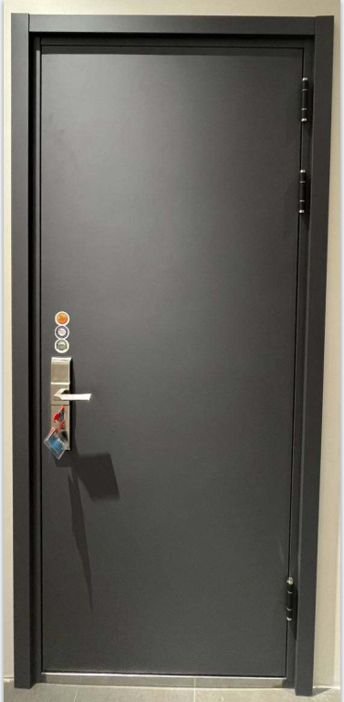 Durable Steel Security Door Manual House Entry Heavy Duty Front Door