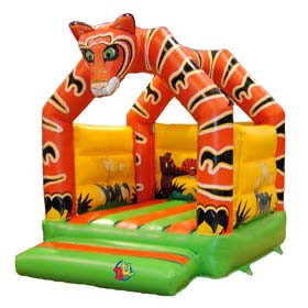 Парты хвастуны ПВК рекламы 0.55мм раздувные, животные раздувные дома ИХБ-015 прыжка