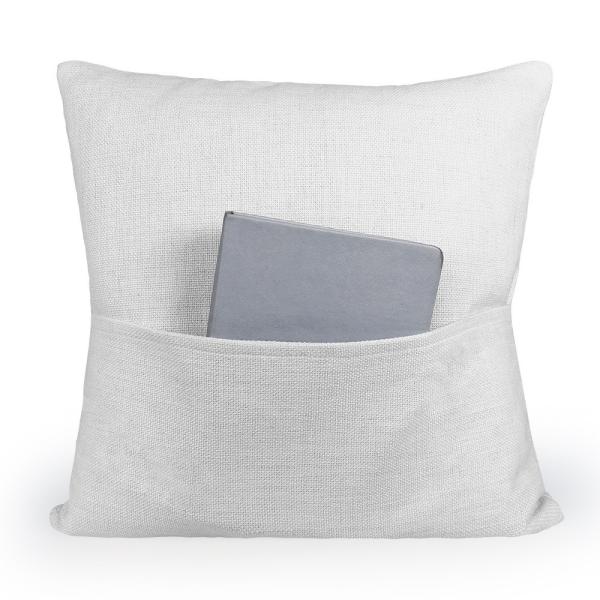 Soft Eco Friendly Linen Sublimation Blank Pillow Case Blank Pocket Cushion Covers