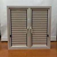 Ventana de aluminio con persianas Ventanas manuales personalizadas