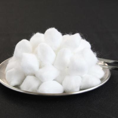 Matériaux blanchis par coton 100% stérile ou non stérile médical blanc de boule de coton