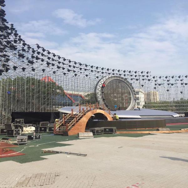 Леса черни замка кольца стальные для концерта конструкции