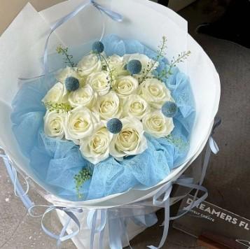 Xian Xian cotton lined cotton paper flower art flower packaging paper