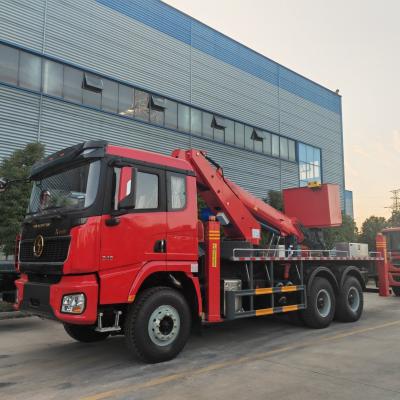 Shacman X3000 Aerial Platform Truck 6x4 New Boom Lift Truck Mounted
